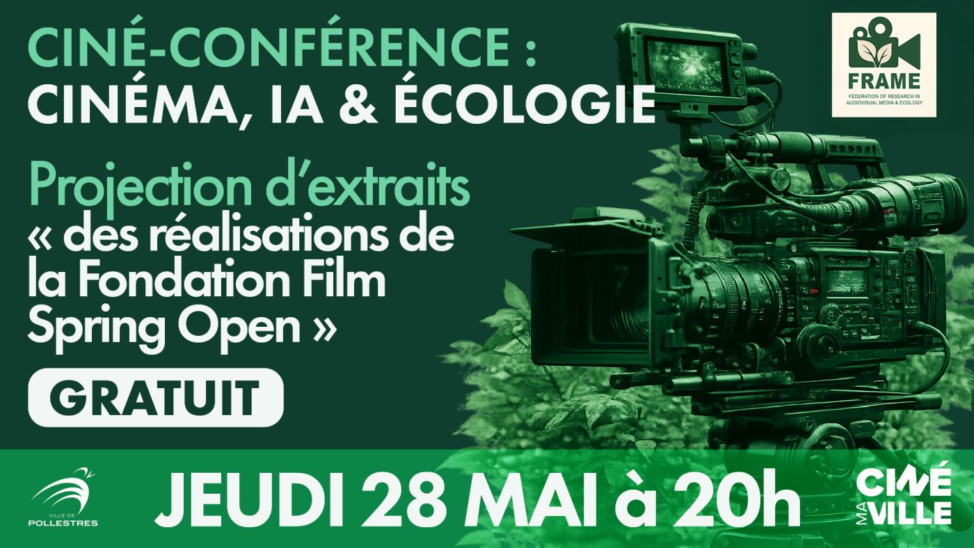 Ciné-conférence Cinéma, IA et écologie à Pollestres
