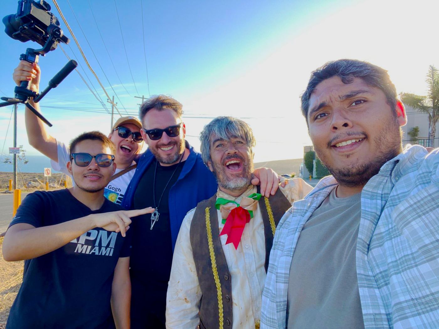 Tournage de Super Tramp au Mexique