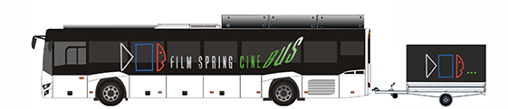 The Cinébus, Film Spring Open's mobile and eco-friendly film studio